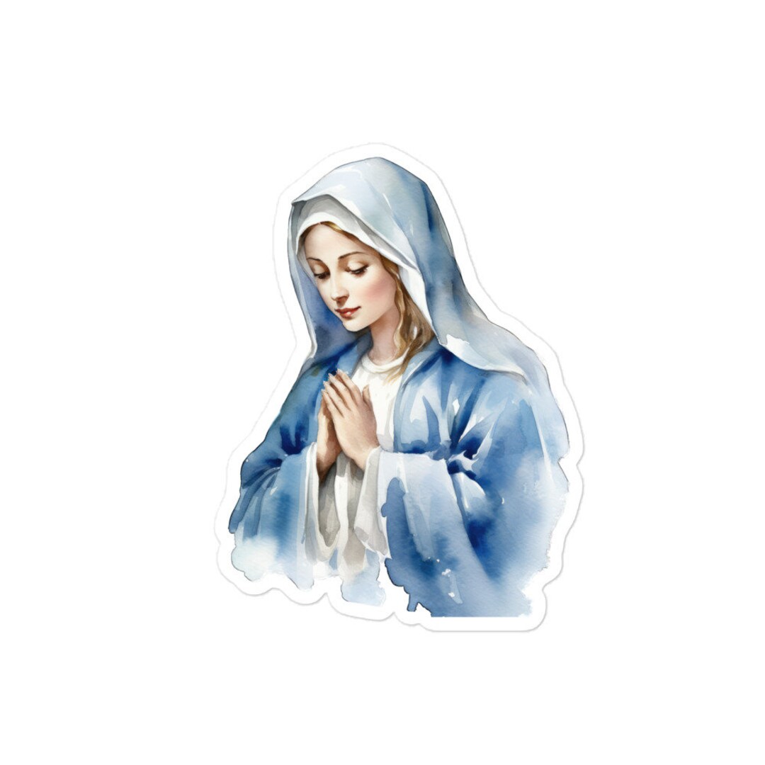 Mother of Mercy Sticker for Compassionate Reminders Kiss-cut & Bubble ...