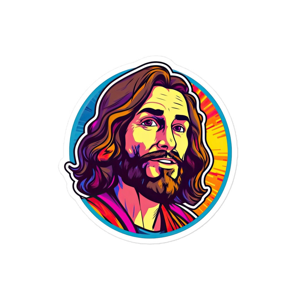 Jesus Christ, the Way, the Truth, and the Life Sticker for Guidance