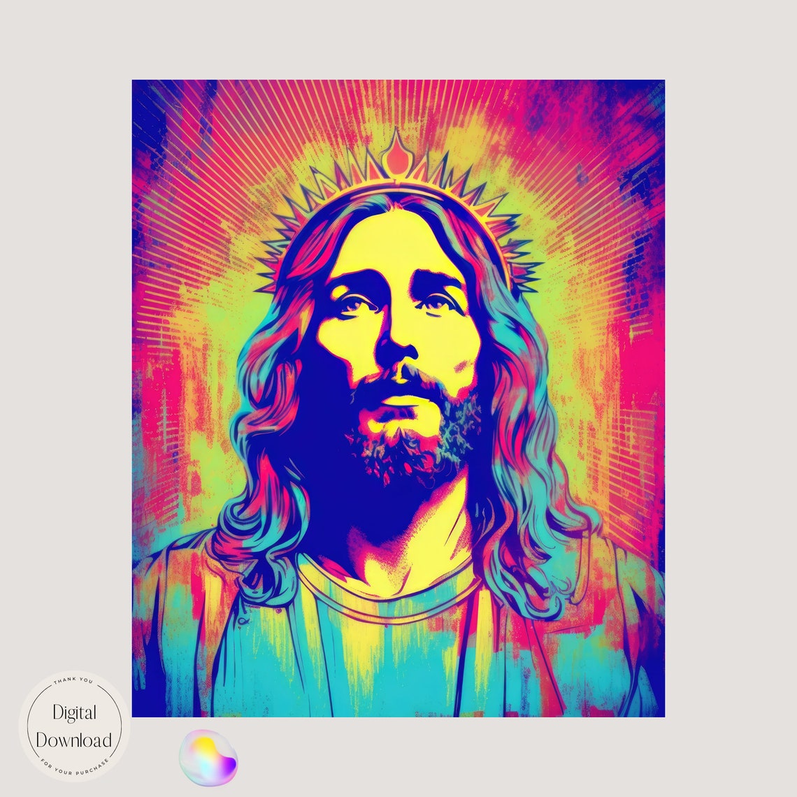 Jesus Christ Religious Printable Art 148 Instant Download - Etsy