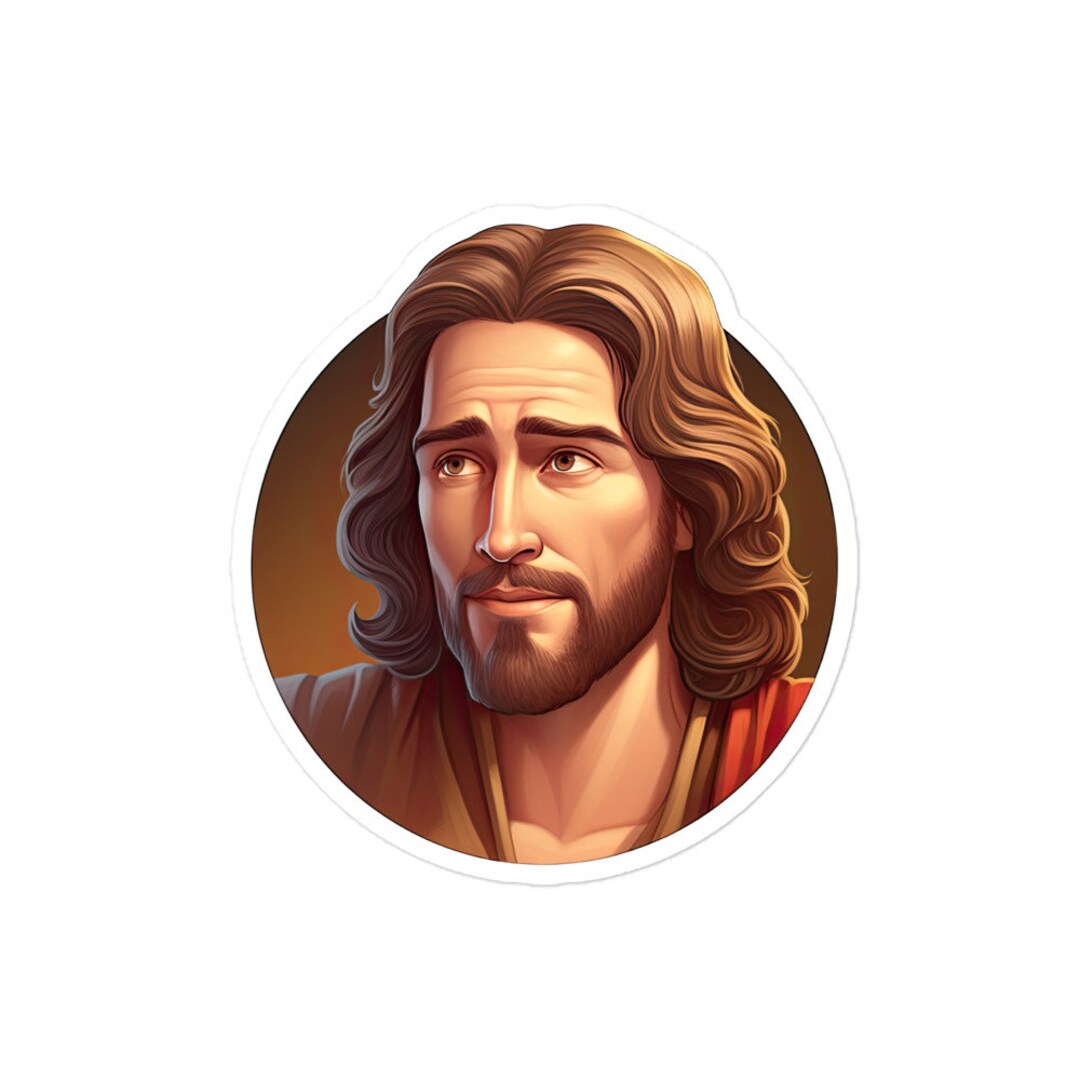 Redeeming Jesus Christ Vinyl Sticker for Journal Decoration Cute Jesus Sticker Cartoon Jesus