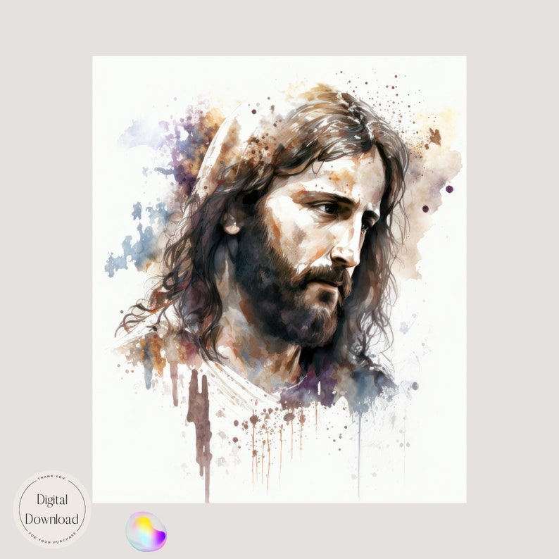 Jesus Christ Religious Printable Art 103 Instant Download - Etsy