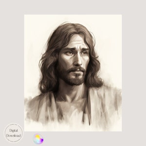 Jesus Christ Religious Printable Art 319 | Instant Download | King of ...