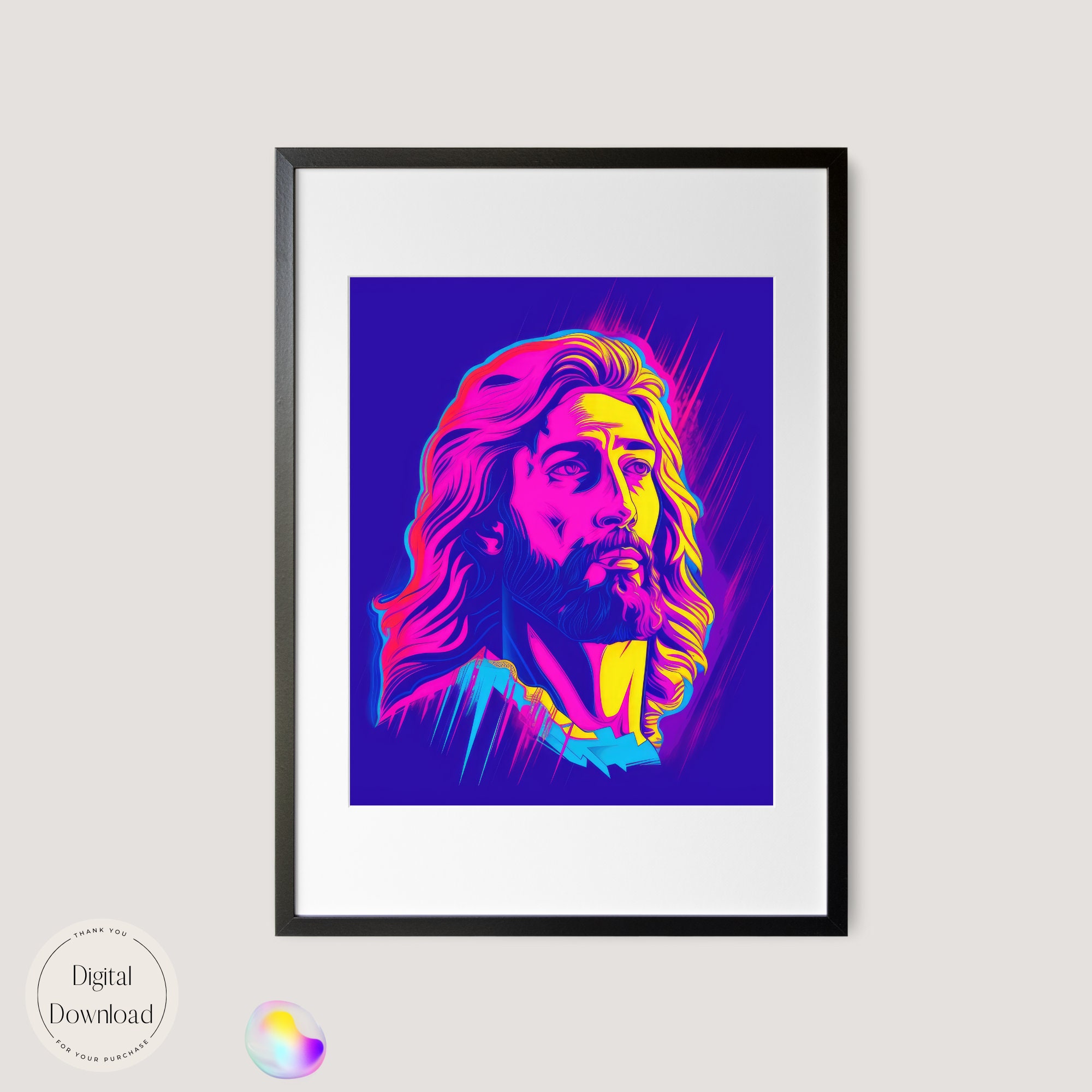 Jesus Christ Religious Printable Art 151 Instant Download - Etsy