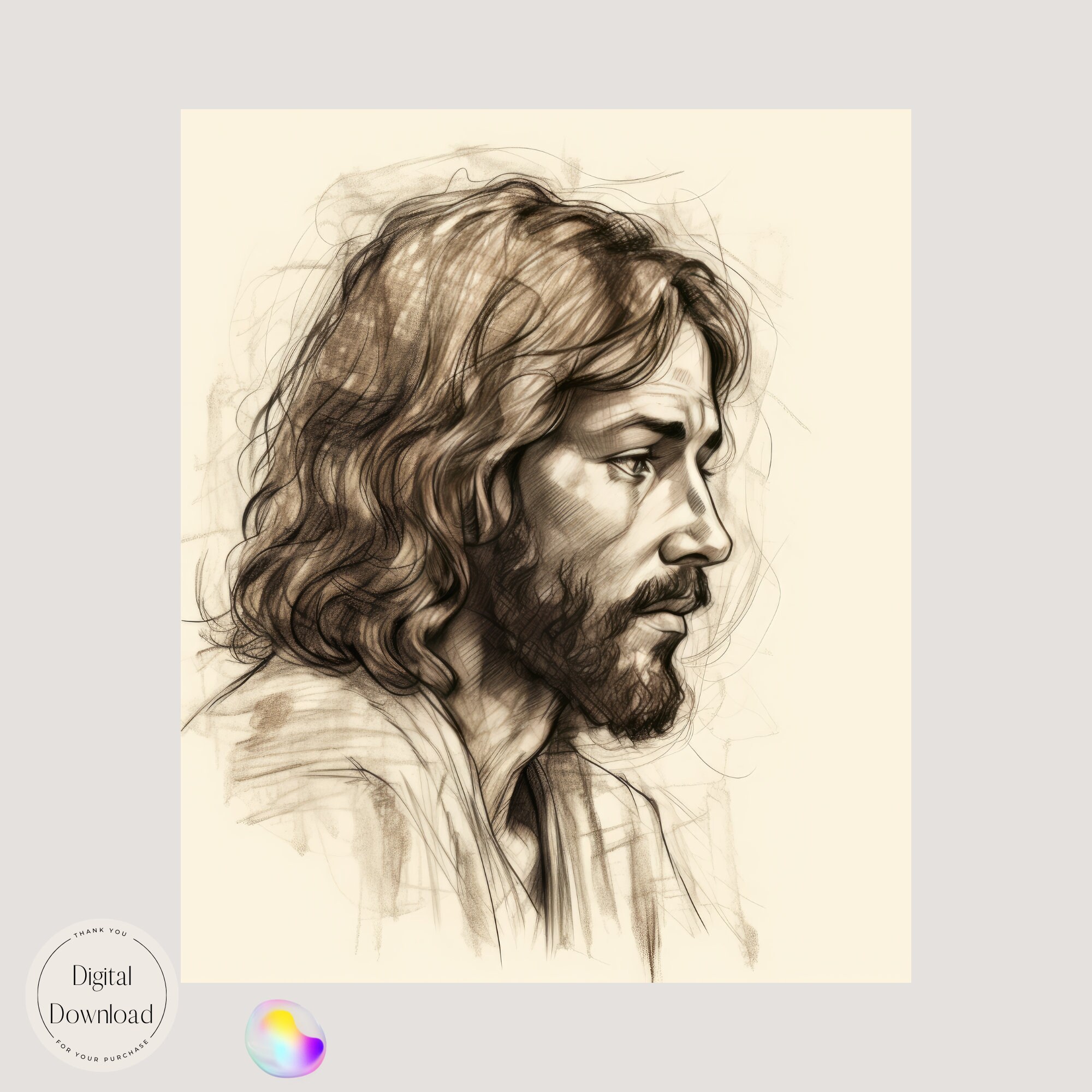 Jesus Christ Religious Printable Art 321 | Instant Download | King of ...