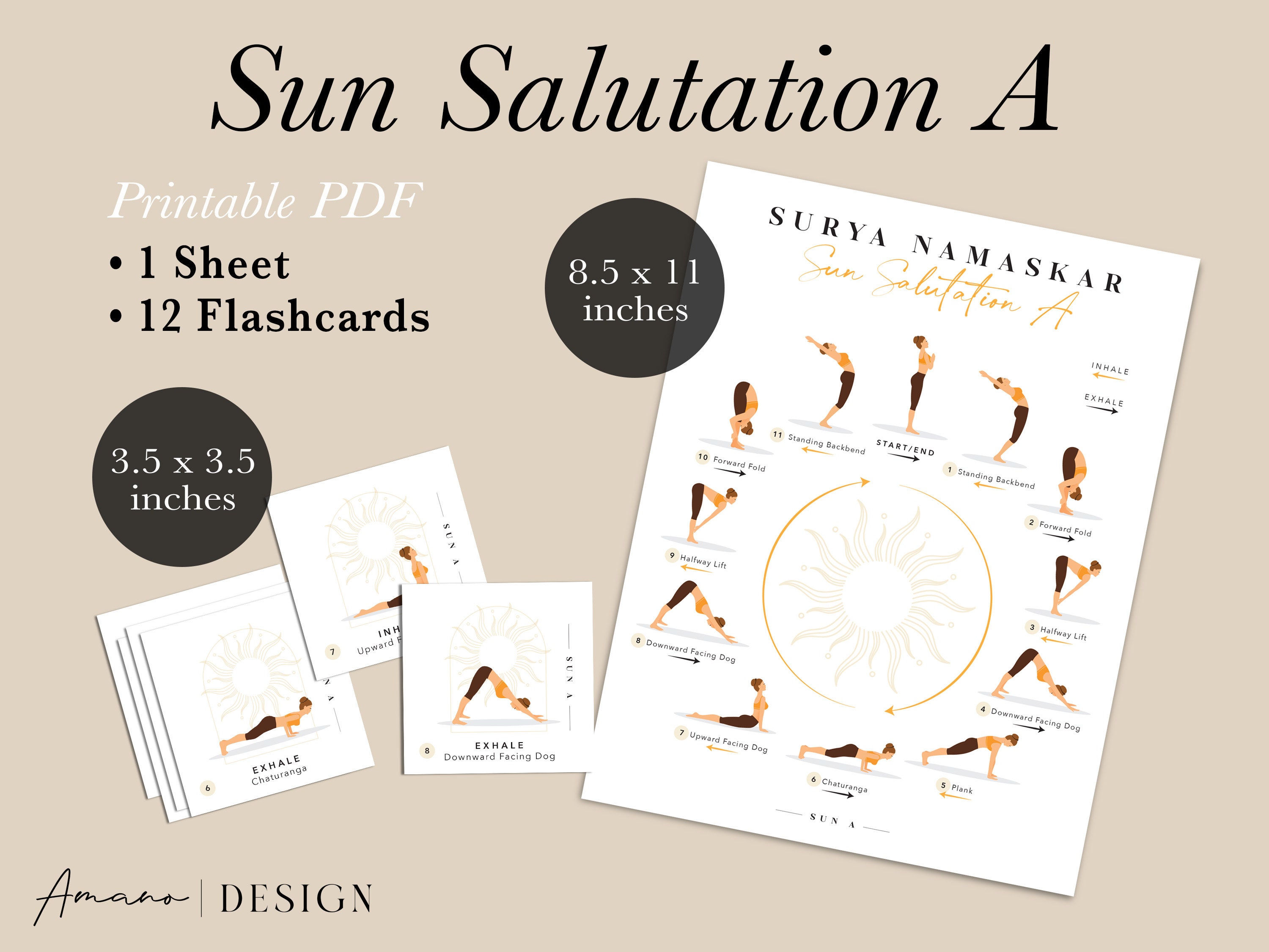 Sun Salutation Printable