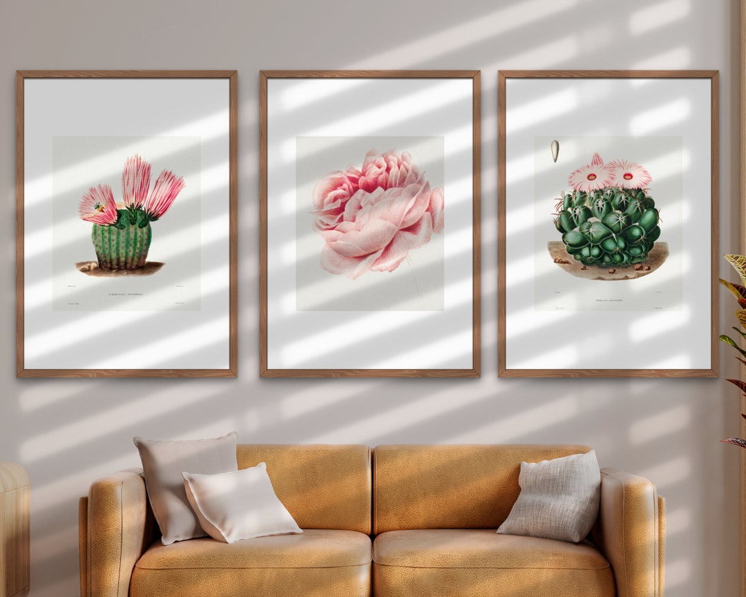 Pink Aesthetic Wall Art Printable Etsy