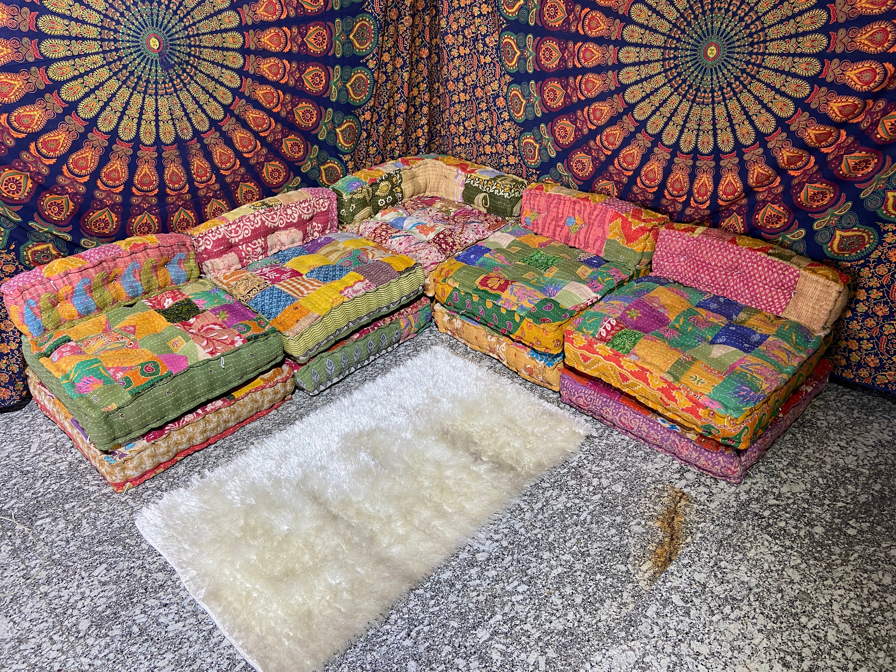 Indian floor couch hotsell