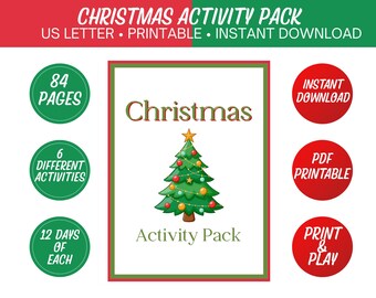 Christmas Activities, Christmas Games, Printable Christmas Games, Party Games Christmas