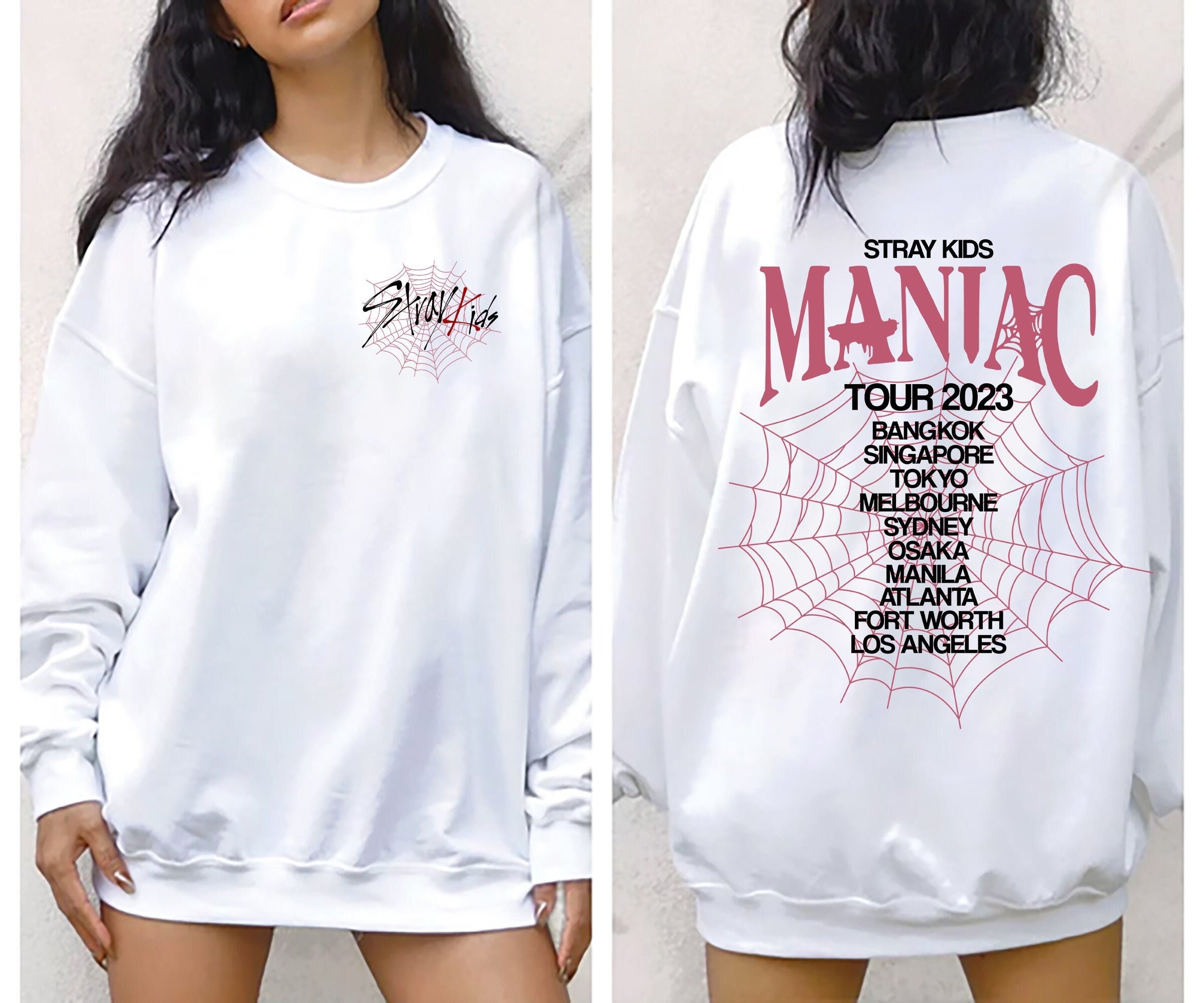 World sold Concert Maniac 2023 by Fan Sweatshirt Robert SKU Printerval | OFF Stray Tour Made Kids Kpop 20% 42021100 | Miller T-shirt,