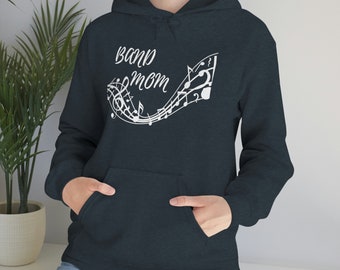 Band Mom - Sudadera con capucha pesada