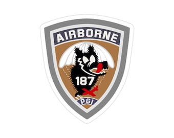 アメリカ陸軍第 187 歩兵連隊「ラッカサンズ」第 101 空挺師団 - ロゴ