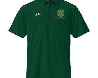4o Camisa Polo masculina da Divisão de Infantaria Under Armour® | Vestuário oficial da Ivy Division