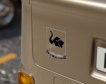 64th Armor Regiment (3rd Inf Div) Sticker - Durable Vinyl Decal for Laptops, Cars, and More