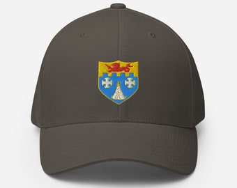 12º Regimento de Infantaria ** GUERREIROS ** Boné Premium Flexfit | Vestuário militar oficial da 4ª Divisão de Infantaria