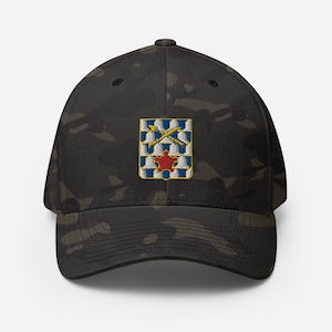16th Fußregiment Premium Flexfit Hut | "Original ""Big Red One"" Militärbekleidung."