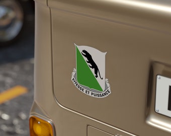 69th Armor Regiment (3rd Inf Div) Sticker - Durable Vinyl Decal for Indoor and Outdoor Use
