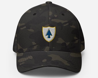 26th Infantry Regiment Athletic Stretch-Fit Hat - Honoring the Blue Spader Legacy