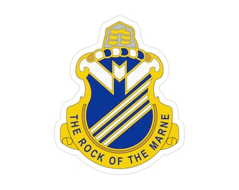 38th Infantry Regiment   ** Rock of the Marne ** Premium Vinyl Stickers Durable and Water Resistant