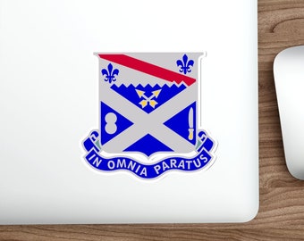 18th Infantry Regiment Custom Die-Cut Vinyl Stickers | Official Big Red One Military Gear