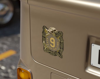9th Infantry Regiment &#39;Manchu&#39; Die-Cut Vinyl Sticker