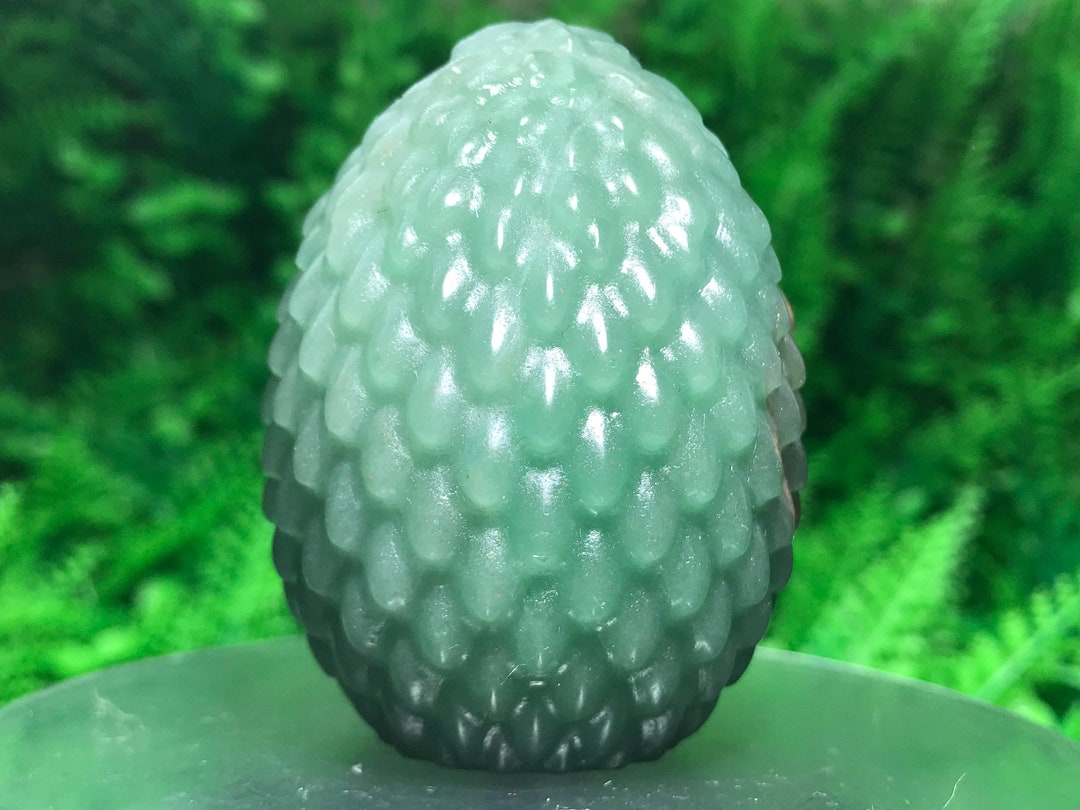 2.2 Natural Aventurine Crystal Dragon Egg Crystal Gift Etsy