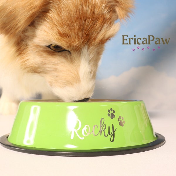 Personalized Dog Bowl, Engraved Dog Bowl, Custom Pet Bowl, Gift for Pets, Dog Gifts