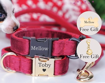 Custom Engraved Pet Collar, Pet Lover Gift, Pet ID Collar Engraving, Dog Leash, Pet Name Collar, Gift for Pets, Dog Gifs, Christmas Gifts