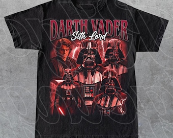 Darth Vader Sith Lord T-shirt, Darth Vader-tröja, Star Wars-t-shirt, Darth Vader-merchandise, Star Wars-presenter, Darth Father unisex-tröja RZ