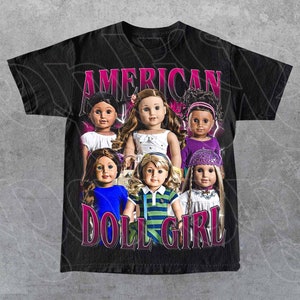 Limited American Doll Girl Vintage T-Shirt, Gift For Woman and Man Unisex T-Shirt