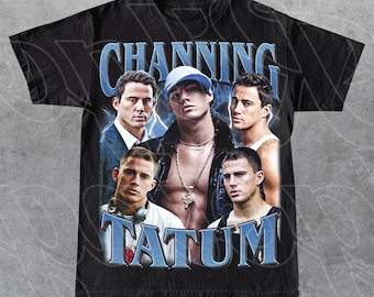 Limited Channing Tatum Vintage T-Shirt, Gift For Woman and Man Unisex T-Shirt