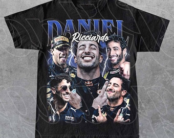 Begrenztes Daniel Ricciardo Vintage T-Shirt, Geschenk für Frau und Mann Unisex T-Shirt