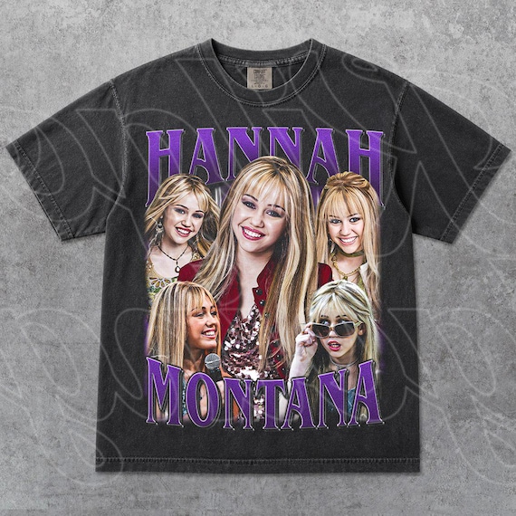ハンナ・モンタナ ディズニーチャンネル シットコム Tシャツ - 2000