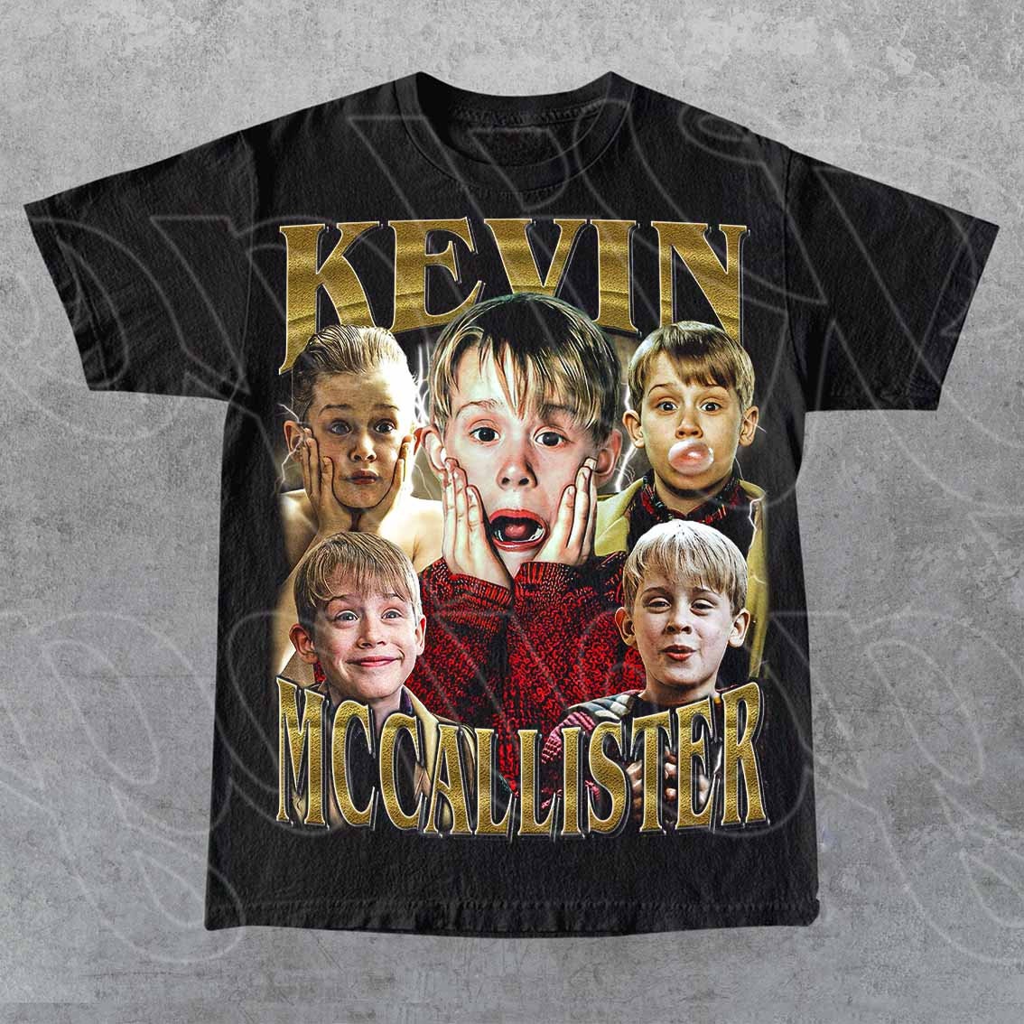 ホーム・アローン Tシャツ 映画 ムービー マコーレー・カルキン ビンテージ ケビン・マッカリスター – ホーム・アローン 映画Tシャツ – マコーレー