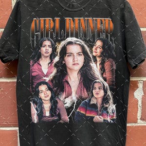 Girl Dinner Dina The Last of Us Graphic Tee – Funny Game Meme Shirt – Post-Apocalyptic Gamer Merch Gift For Woman and Man Unisex T-Shirt