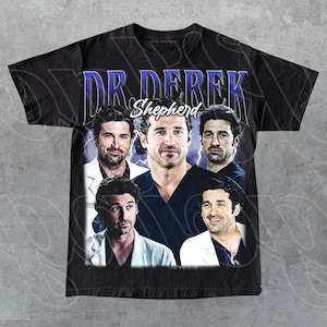 Dr. Derek Shepherd Grey’s Anatomy McDreamy Tee – Hospital Drama Series Shirt - Medical TV Show Merch Gift For Woman and Man Unisex T-Shirt