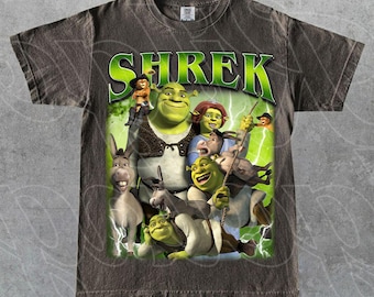 Limitiertes Shrek Vintage T-Shirt, Geschenk für Frau und Mann Unisex T-Shirt