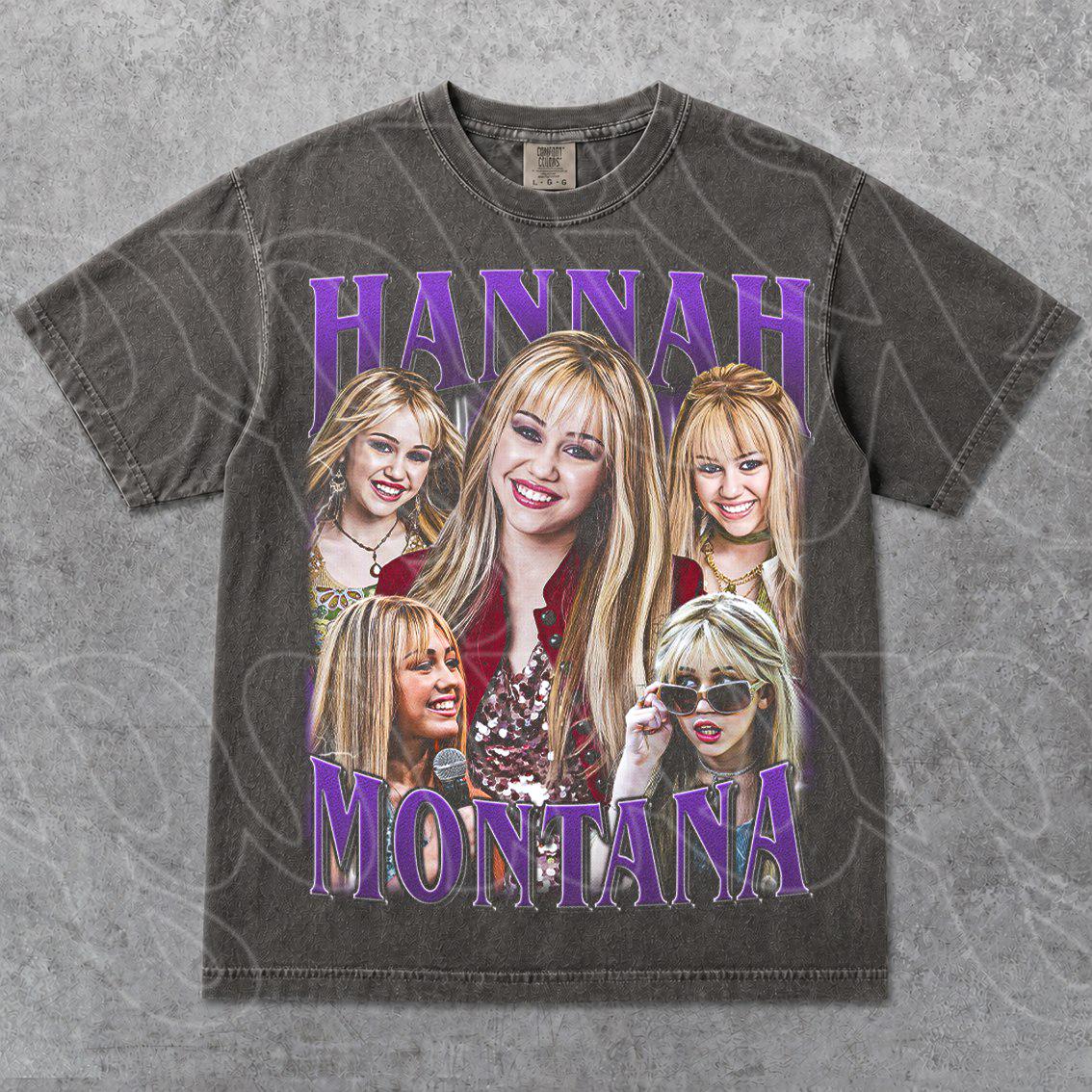 Hannah Montana Disney Channel Sitcom Tee – 2000s Pop Star Graphic Shirt ...