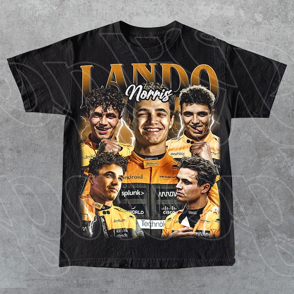 Limitiertes Lando Norris Vintage T-Shirt, Geschenk für Frau und Mann Unisex T-Shirt