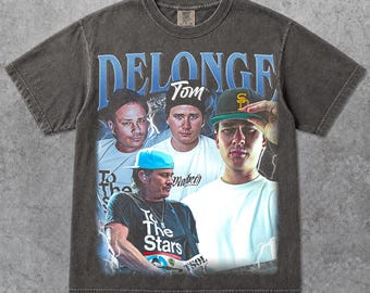 Tom Delonge Musician Vintage T-Shirt, Gift For Woman and Man Unisex T-Shirt FD