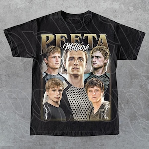 Limitowana koszulka Peeta Mellark Vintage, prezent dla kobiety i mężczyzny, koszulka unisex