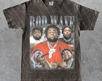 Rod Wave Rapper & Singer Graphic Tee, Hip Hop Music Star, Retro Concert Tour Merch Gift For Woman and Man Unisex T-Shirt, Rap and RnB Fan FD