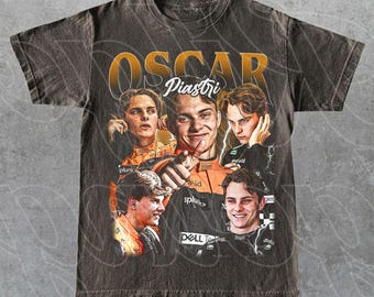 Begränsad Oscar Piastri Vintage T-shirt, present till kvinna och man Unisex T-shirt FD