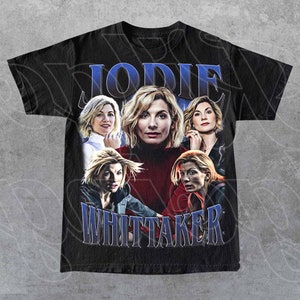 Jodie Whittaker Actress Graphic Tee – Doctor Who 13th Doctor Shirt – Sci-Fi TV Show Lover Merch, Fan Gift For Woman and Man Unisex T-Shirt