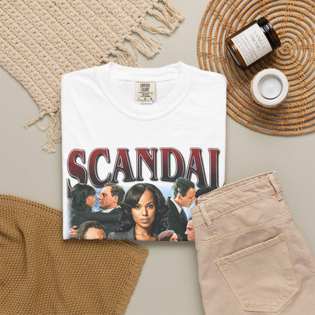 Scandal Tv Show 2012 Drama Vintage T-shirt, Gift for Woman and Man