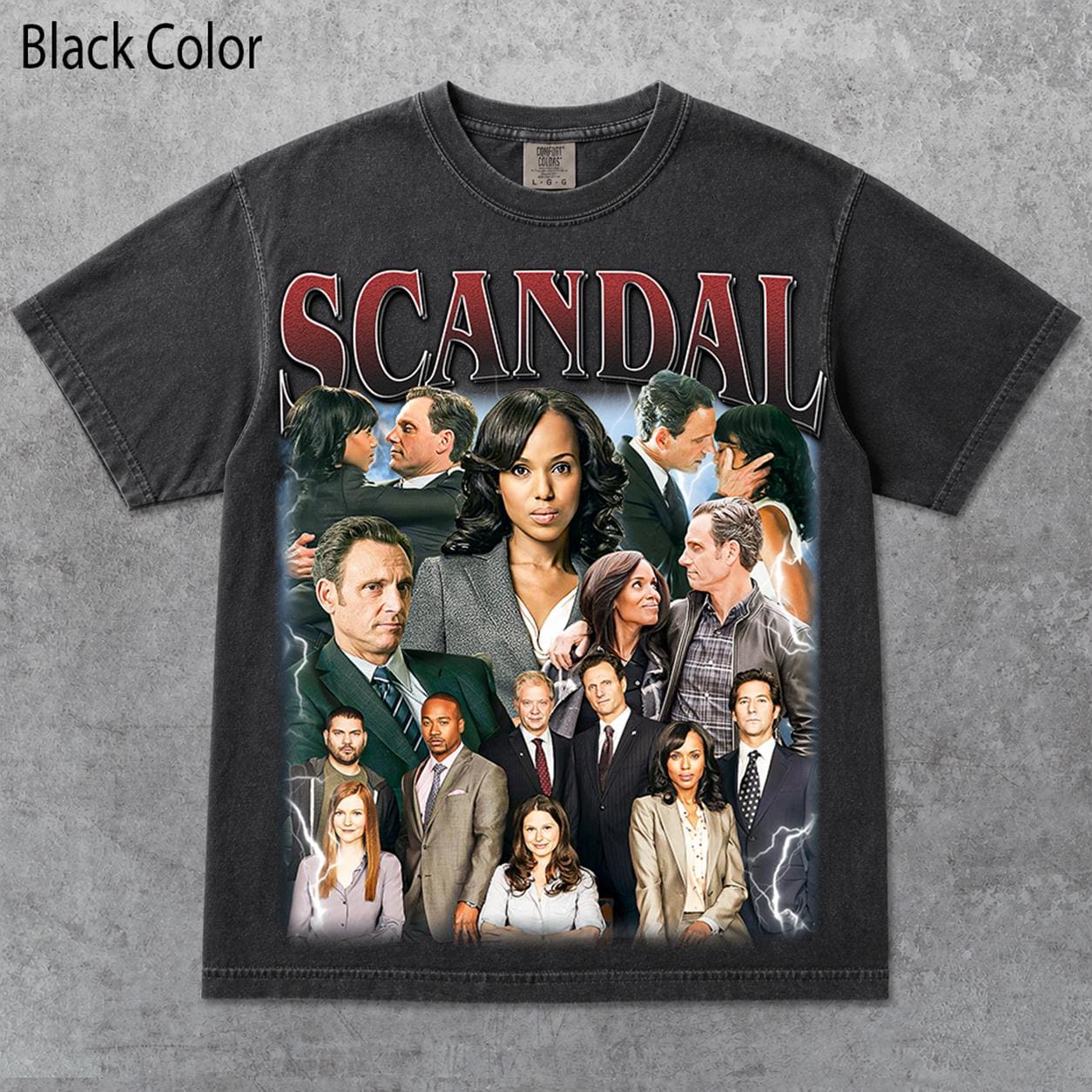 Scandal Tv Show 2012 Drama Vintage T-shirt, Gift for Woman and Man