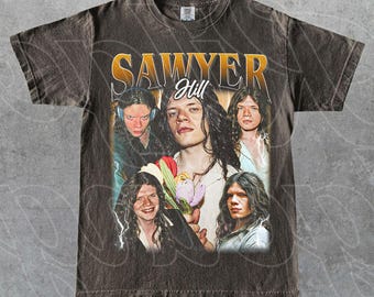 Sawyer Hill Musician Graphic Tee – Indie Artist Fan – Singer Songwriter Merch – Retro Concert Style Gift For Woman and Man Unisex T-Shirt FD