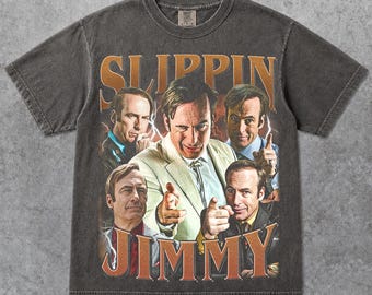 Camiseta vintage de Jimmy Slippin de edición limitada, regalo para mujer y hombre, camiseta unisex FD