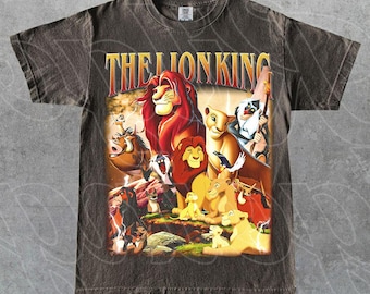 Limited The Lion King Vintage T-Shirt, Gift For Woman and Man Unisex T-Shirt FD