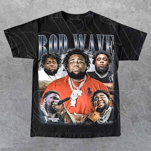 Rod Wave Rapper & Singer Graphic Tee – Hip Hop Music Star – Retro Concert Tour Merch Gift For Woman and Man Unisex T-Shirt, Rap and RnB Fan