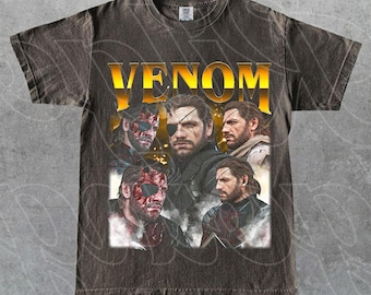Venom Snake Metal Gear Solid Unisex Shirt, Solid Snake Shirt, Metal Gear Solid Shirt, Video Game Tee, Venom Snake Comfort Colors Shirt ID